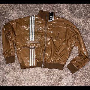 Adidas Ivy Park Latex Track Jacket ( All Gender)